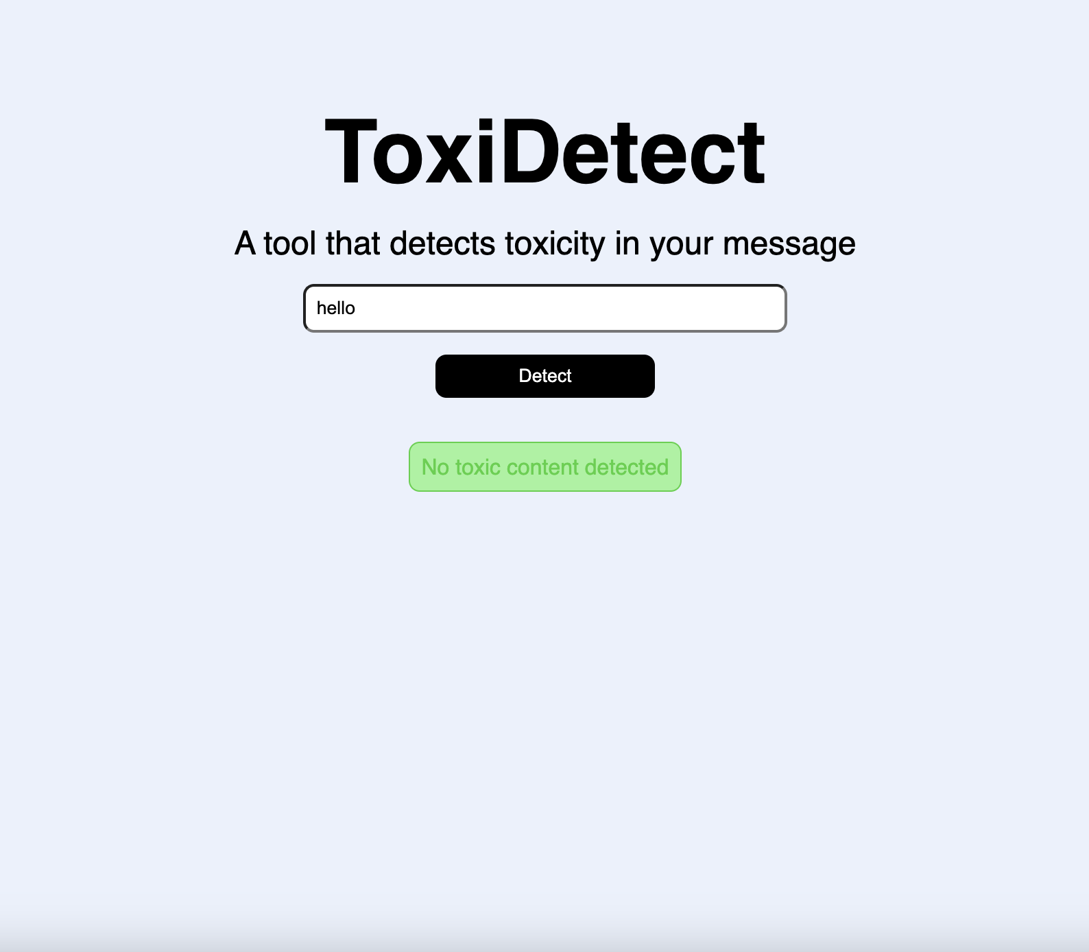 ToxiDetect